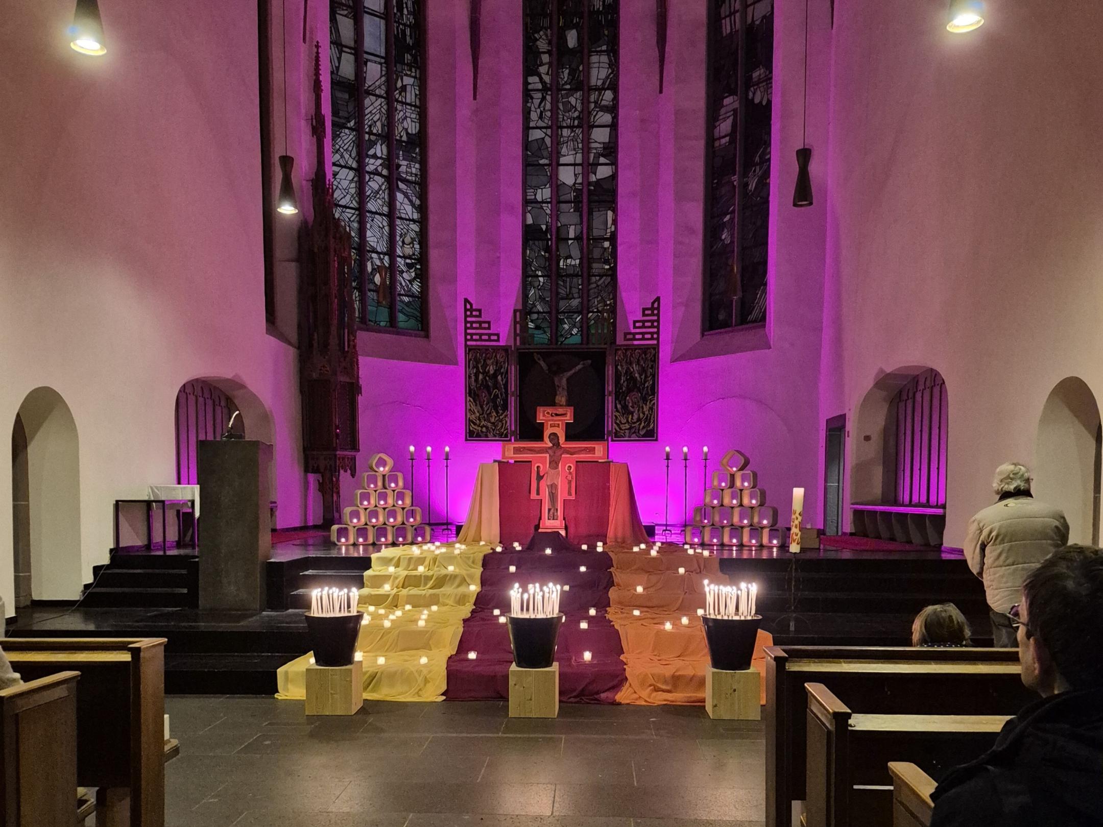 Taizegebet Kirche St Clemens
